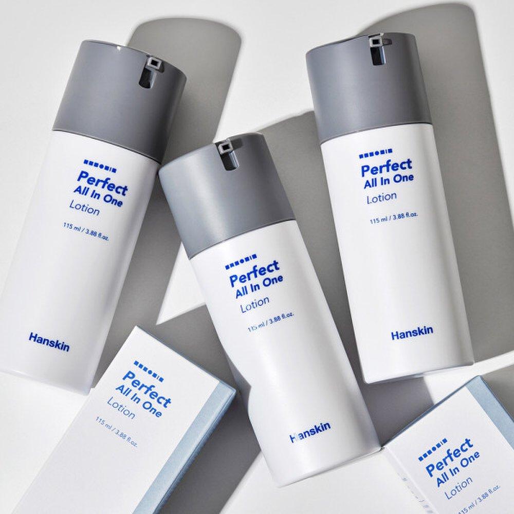 Hanskin Perfect All-in-One Lotion 115ml Complete basic care with one all-in-one lotion