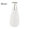 Shampoo Dispenser Bottle Ceramic Soap for Bathroom, 350/380ML Hand with Large Capacity Lotion Pump, Refillable Liquid Soap, and Pump