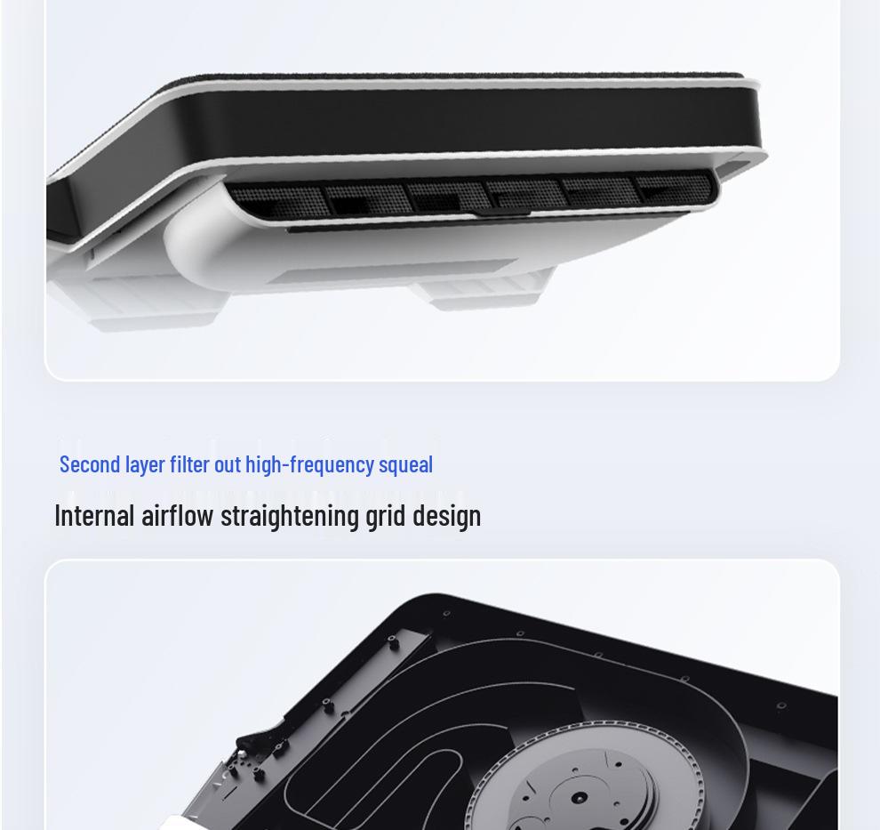 Feizhi BS2 Silent Laptop Cooling Pad with Pressure-Type System