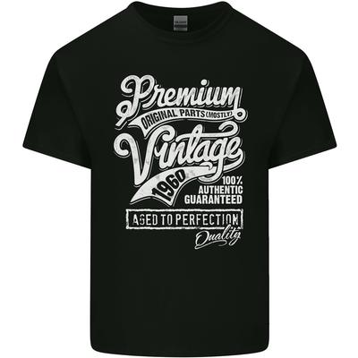Perfekt gealtert Vintage 65. Geburtstag 1960 Herren Leichtes Baumwoll-T-Shirt