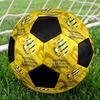 Pallone da Calcio Ufficiale dell'Australia, Taglia 5, Cucito a Macchina in PVC, Resistente e ad Alto Rimbalzo, Adatto a Tutte le Età, Merchandise per tifosi, per partite e uso all'aperto.