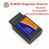 ELM327 Diagnostikadapter Super Mini ELM 327 BT För Android Torque OBDII Kodläsare OBD2 Bilskanner för Android/PC