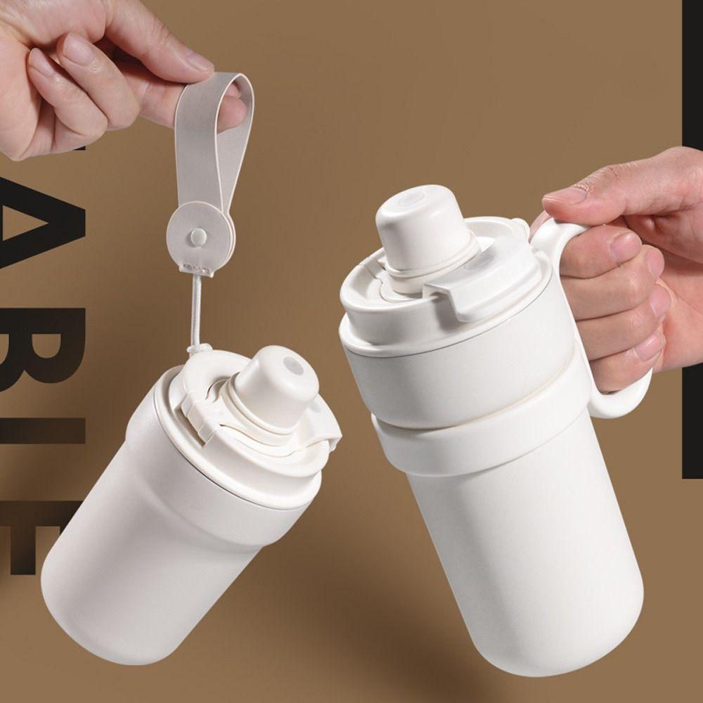 

Stainless Steel Vacuum Insulated Cup Gradient Icy Cup Double Drink Thermal Cup for Male and Female B-400ML