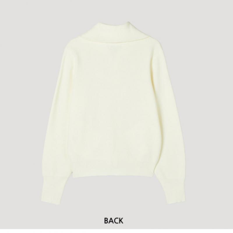 Ea S miSS Cardigan cu fermoar și guler reiat SSkcdp12080 Iv