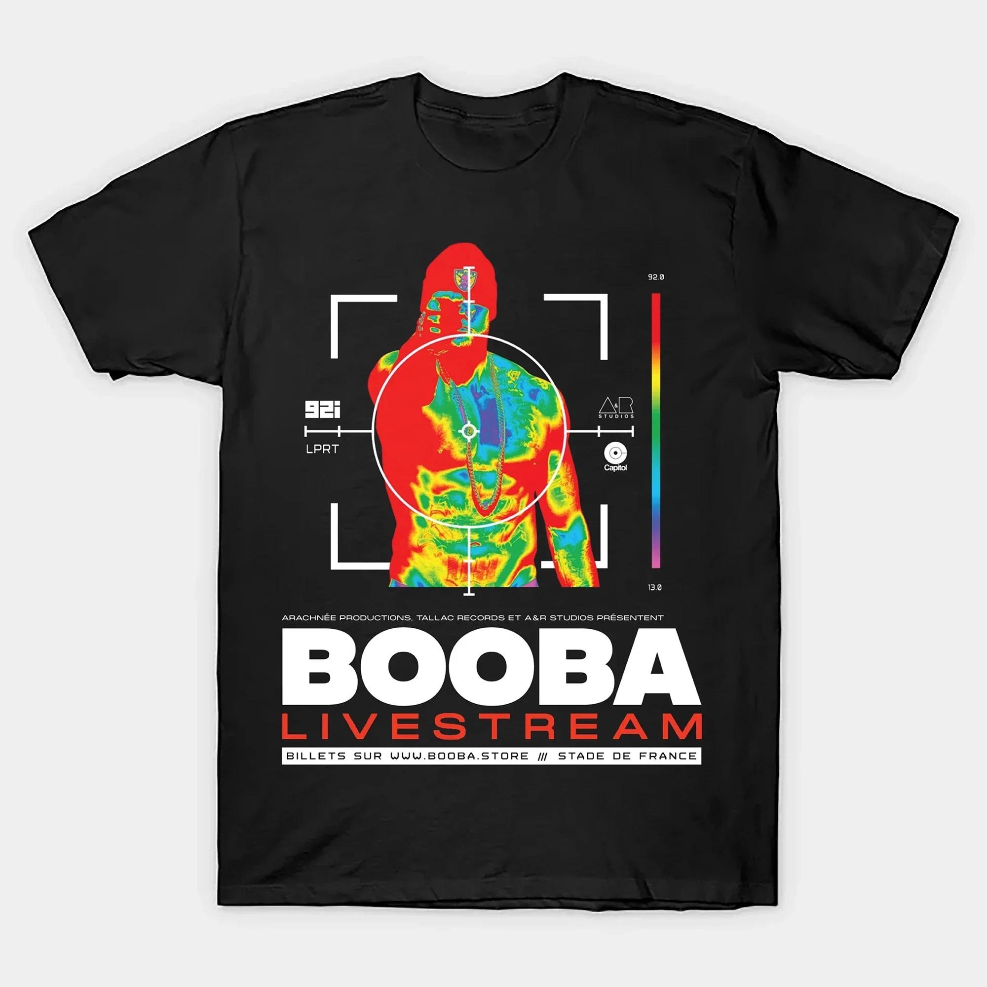 B2O Oversized T-shirts Men Women Fashion Cotton BOOBA Printed Short Sleeve T Shirt Women Casual Harajuku Streetwear Tee Tops 4XL