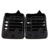55063-35030 2pcs Black Plastic Car Front Center Dash Air Vent Grille Fit for Toyota Hilux LN145 LN146 LN167 Tiger 1997-2004