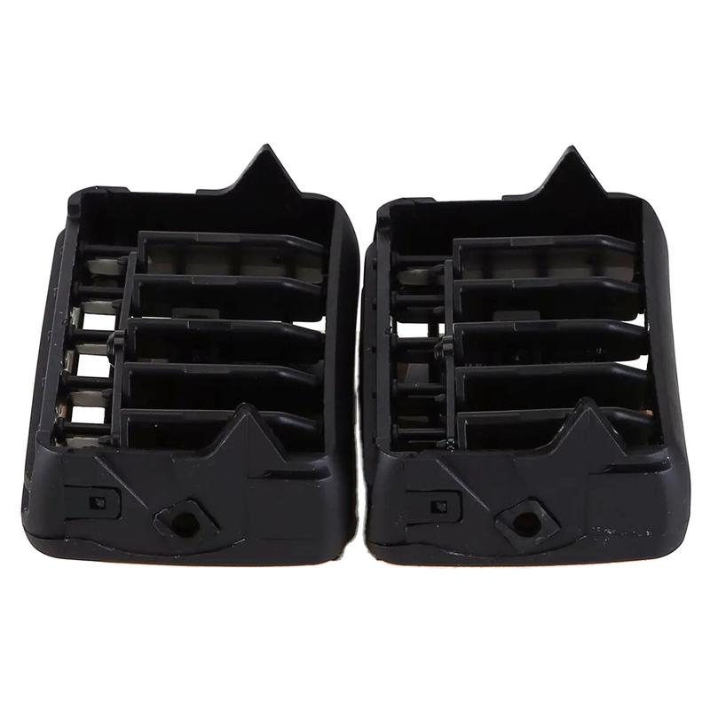 55063-35030 2pcs Black Plastic Car Front Center Dash Air Vent Grille Fit for Toyota Hilux LN145 LN146 LN167 Tiger 1997-2004