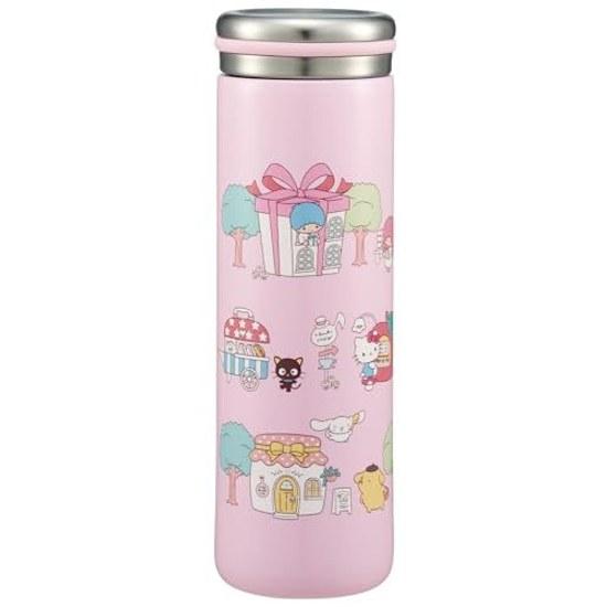 Skater Stainless Steel Mug Bottle Water 450ml Insulated Cold Vacuum Double Structure Sanrio All-Stars village STX5-A
