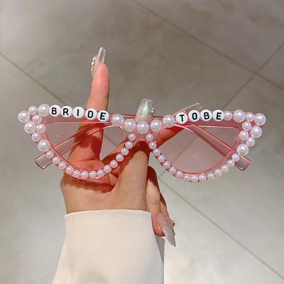 Braut zu sein Buchstaben Deko Farbtöne Bonbonfarbe Brautparty Geschenk Gläser Hochzeitsfeier Geschenk Requisiten Rahmen für Damen