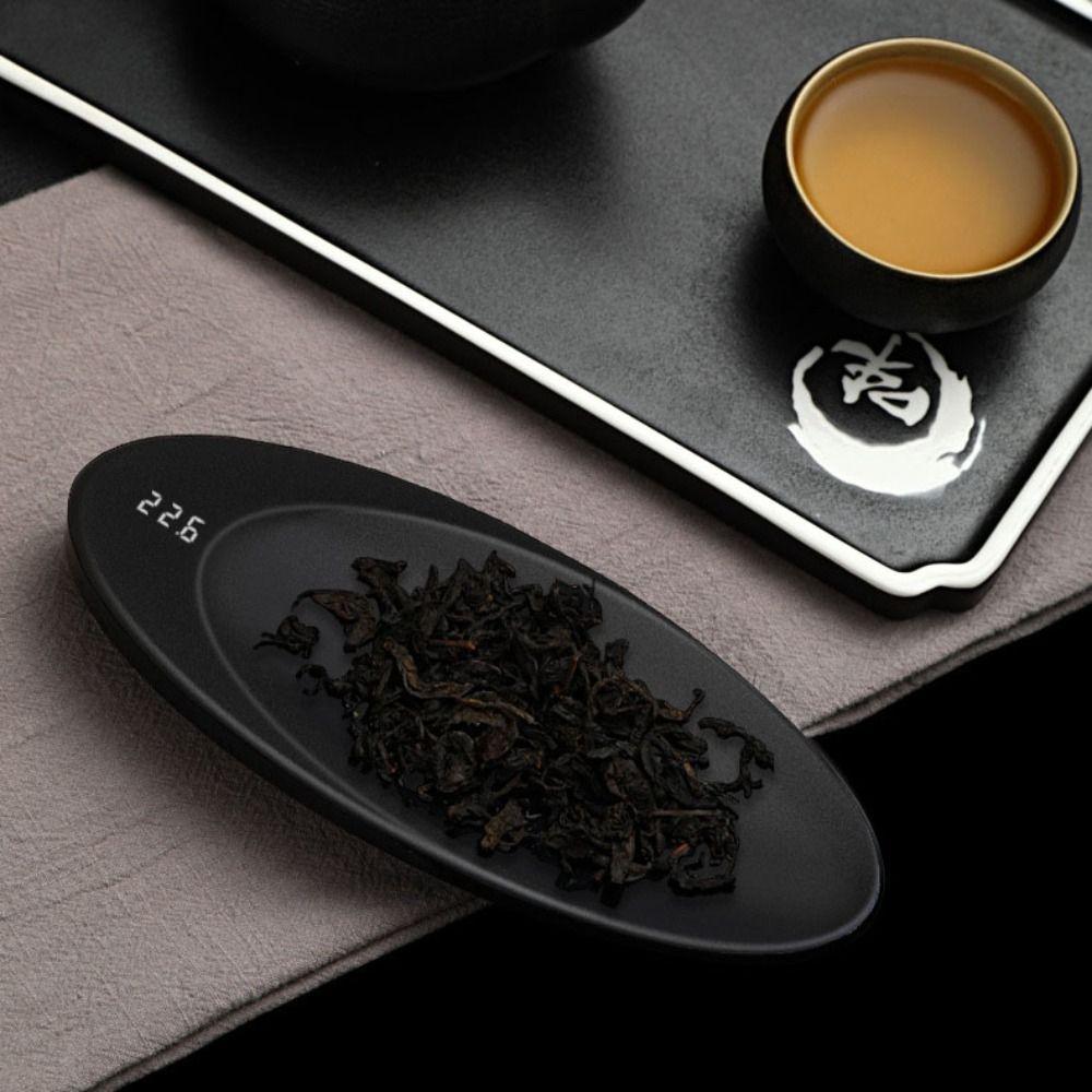 Multifunctional Digital Pocket Mini Scale Electronic Oval Tea Scale High Accuracy 200g / 0.1g Kitchen Scale Coffee