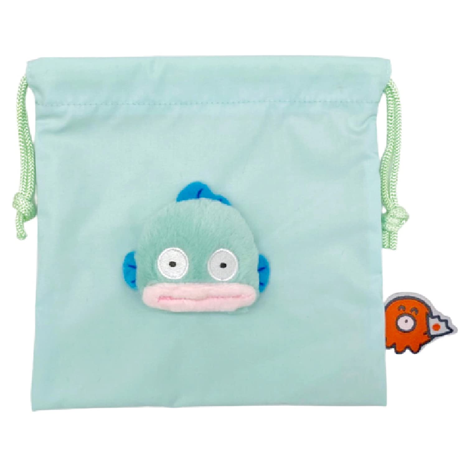 

Nakajima Corporation Nagano x Sanrio Boa Face Drawstring Bag Hangyodon 173669-22