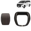 DodoxDIY Compatible with New Alphard 40 Series and Vellfire 40 Series Custom Shift Knob Matte Woodgrain Brown Accessories, Parts, Cover, Interior,