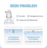 LAIKOU 120ml Milk Cleansing Mousse Facial Cleanser for Refreshing Pores