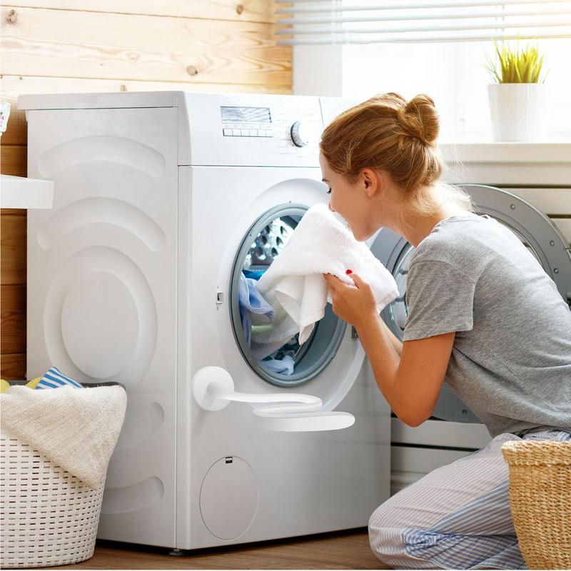Washer Door Prop Punch Free High Stability Silicone Flexible Magnetic Washing Machine Door Holder Stopper for Home