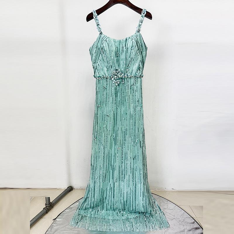 

Elegant 2026 Grand Banquet Gown with Luxurious Beading & Sequins Small