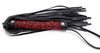 Martinet Tang 40cm Noir-Rouge - Correct Me - Fouets, Cravaches & Plumeaux