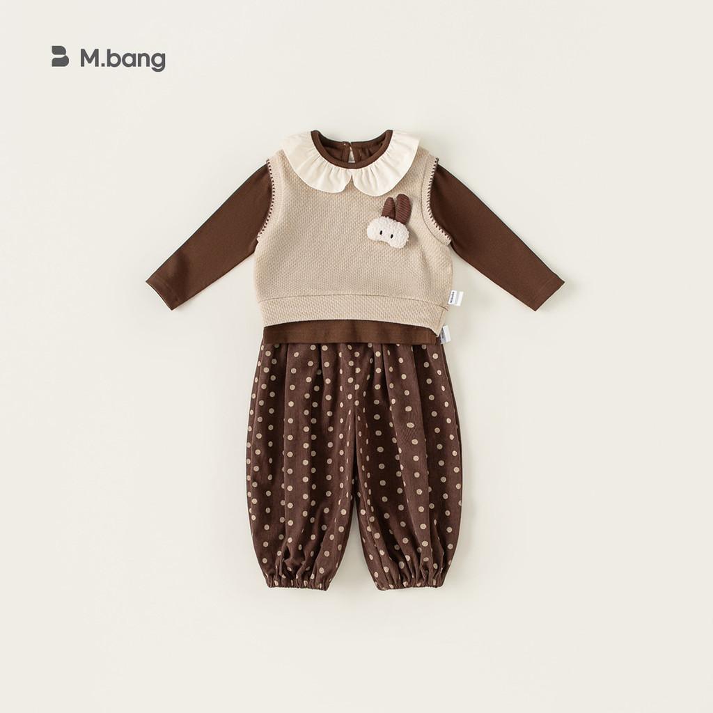 

Girl Fall Comfortable Threeitem Outfit With Long Sleeve Top And Pants For Children 90cm