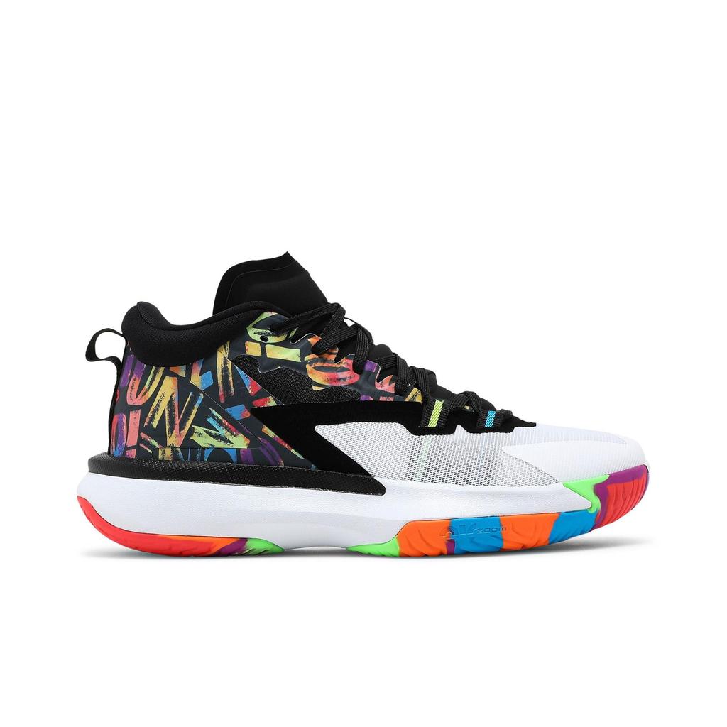 Air Jordan Zion 1 ' ' (Unisex) Schwarze / Hellrote / Gelbe / Weiße Basketballschuhe DA3130 001