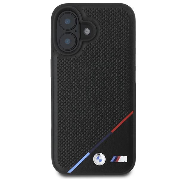 Bmw Bmhmp16M23Pupdk Iphone 16 Plus 6.7Czarny/Black Hardcase M Perforated Tricolor Line Magsafe