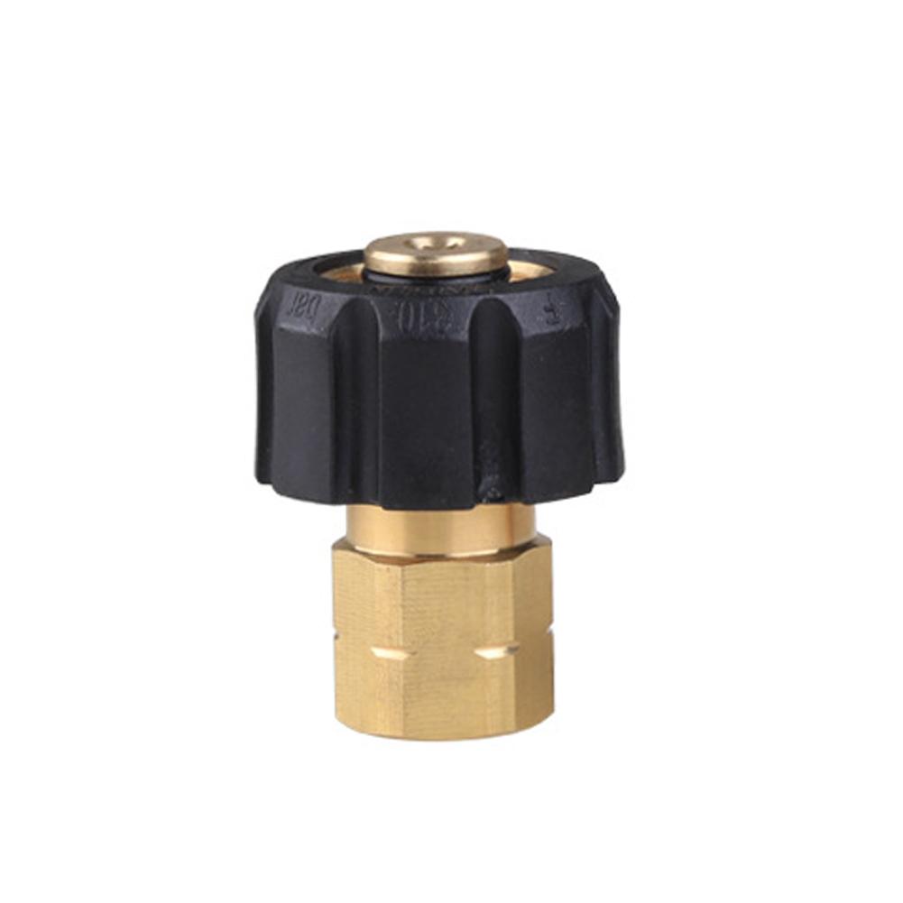 Rýchlospojky pre vysokotlakový čistič M22 14 mm na 3/8 palca a 1/4 palca Adaptér na hadicu a pištoľ vysokotlakového čističa Max 5000 PSI