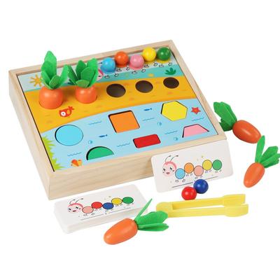 Holzformpuzzle Vorschul-Kognitionsspielzeug Frühes Lernsortierspiel Formsortierer Puzzle für Kinder Mädchen Jungen Kleinkinder