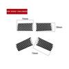 For Dodge Challenger 2008-2010 Carbon Fiber Steering Wheel Button Cover Trim
