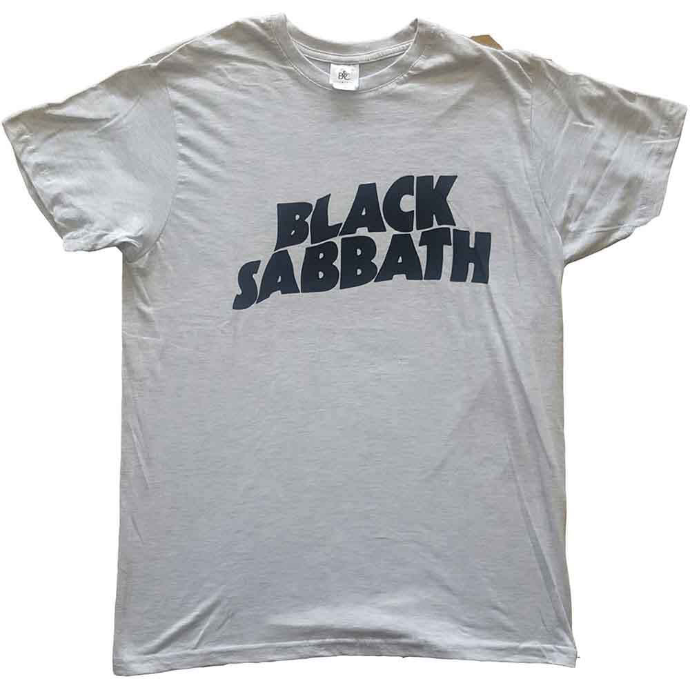 Black Sabbath - Черный Волнистый Логотип (Футболка) L