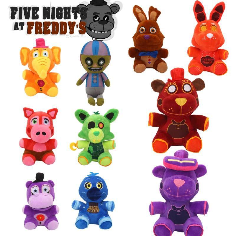 Five Nights At Freddy's 7.87in Plush Toy Rabbit Elephant Pig Soft Cute Cartoon Gift