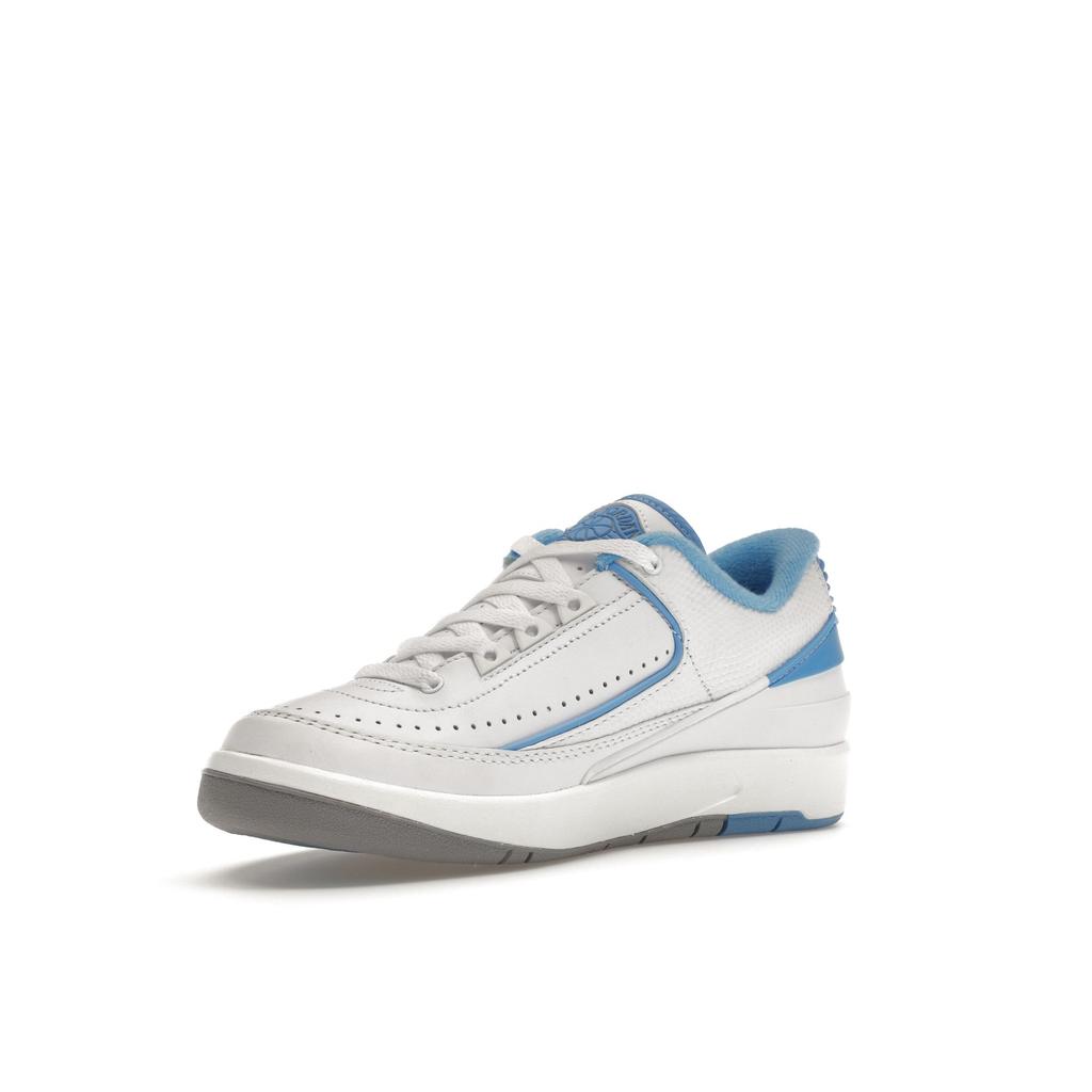 Air Jordan 2 Retro Low GS White Cement Grey University Blue FJ6869-104