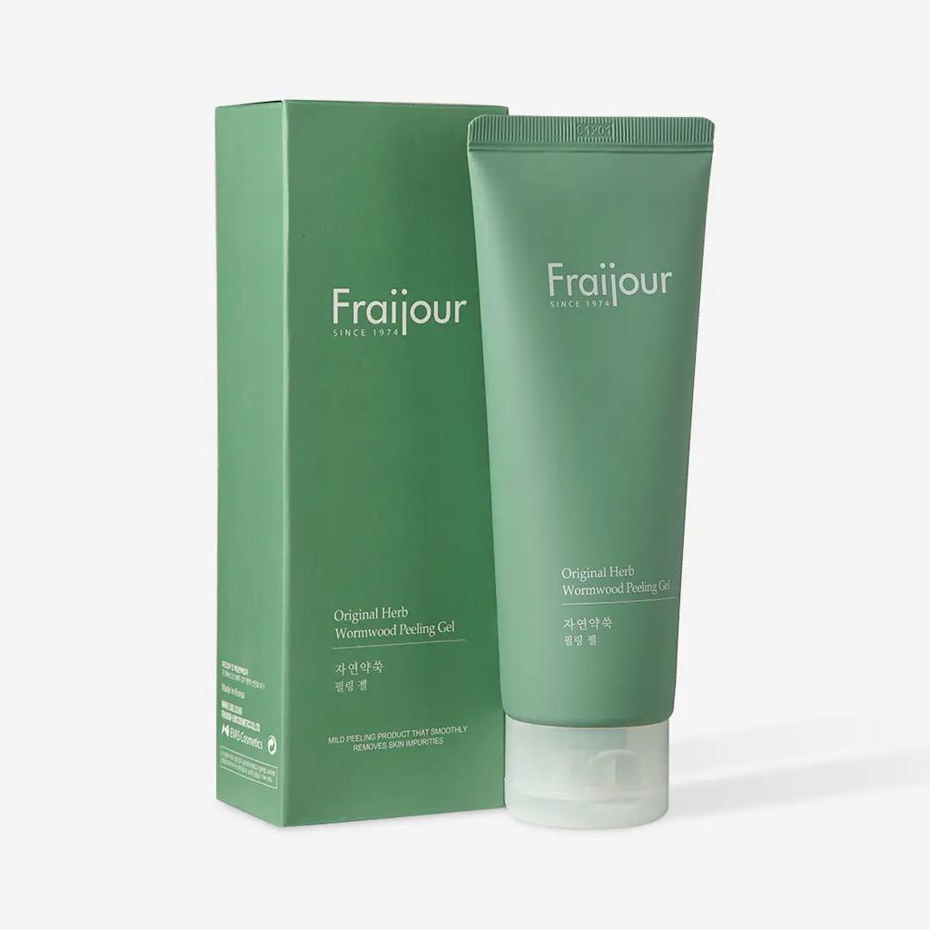 Peeling Gel for Face with Plant Extracts Original Herb Wormwood Peeling Gel Fraijour 150 Ml
