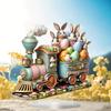 Bunnies Figurines Easters Decoration Table Centerpieces Acrylic Easters Eggs Rabbit Statue Rabbit Sculpture Home Decors