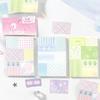 JIAMEI 50sheets Light Salt Color Poetry Series Ins Message Notes DIY Handmade Scrapbooking Material Aesthetics Craft Paper