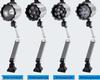 LED Long Arm Machine Tool Work Light - Waterproof & Oilproof for CNC, Milling, Lathe, and Drilling Machines, 24V/220V.