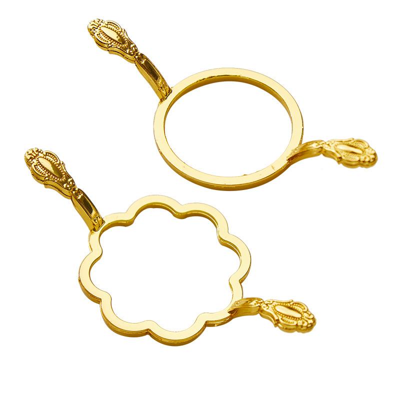 Metal Seal Wax Molds Holder Flower Round Fix for Wedding Invitations Cards Packaging Shape Sealer Wax Stamp and Die Sets SB042