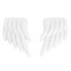 3D Wing Shoe Decor Innovative   Shoe Accessory Tail Wing Pendant Shoe Attachment for Shoes with Holes