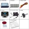 Electromagnetic Parking Sensor LED Monitor 8 Sensor Front Parktronic System Motion Detection Backlight