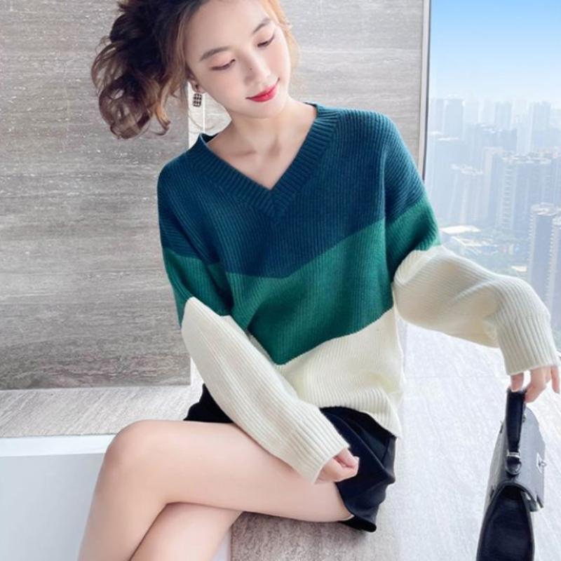 Casual Pullover Sweater 2022 Fashion Sweater Women Small Early Autumn Knitwear Pullover Chic Top