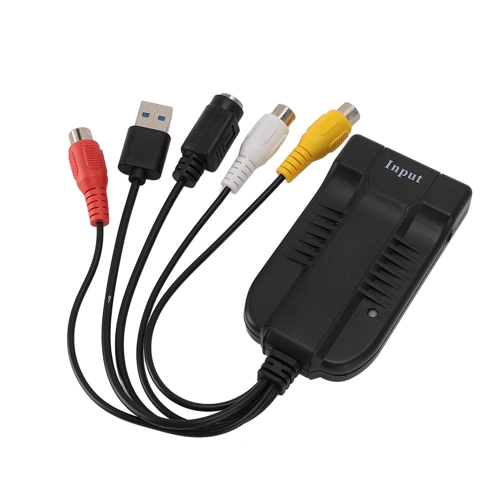 

Карта видеозахвата Plug and Play HD Мультимедийный интерфейс AV S Video на USB Устройство захвата для ПК