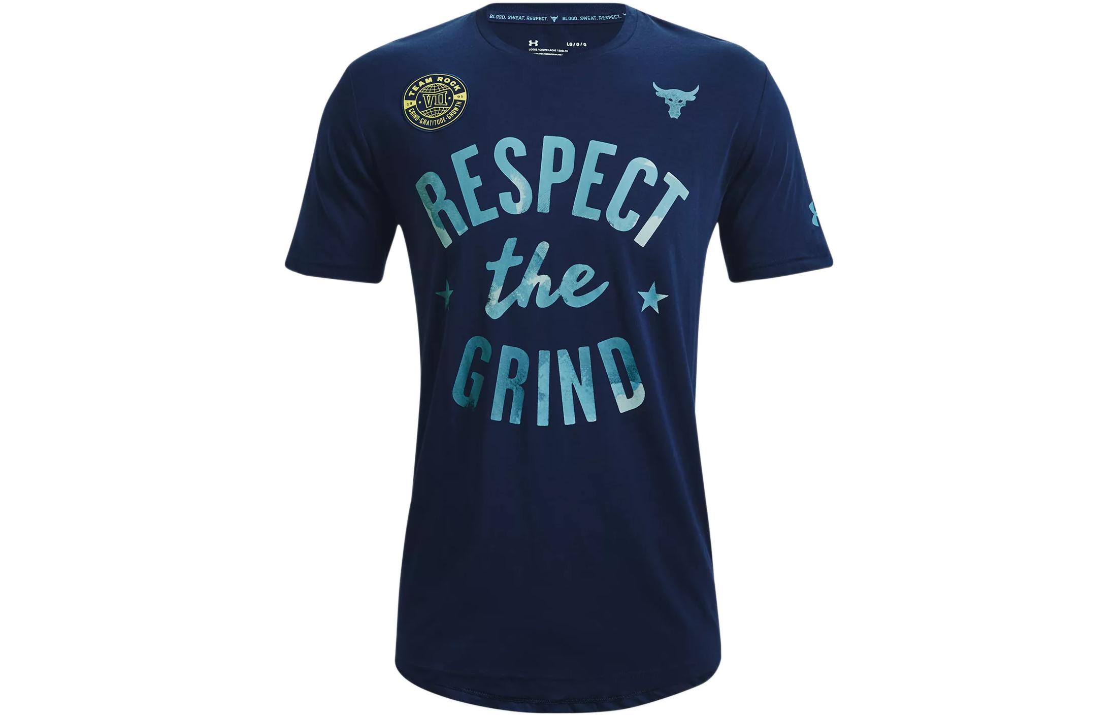 Under Armour T Shirt Men s Collegiate Blue 1370479-408 XXL
