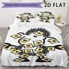 Sheepworld Pattern Bedding Uilt Set Uilt Cover Pillowcase Home Decoration Birthday Gift (1 * Duvet Cover + 2 * Pillowcase  Without Core)
