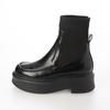 [Evol] Lightweight Knit Platform Boots