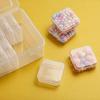 Mini Transparent Plastic Box Beads Jewelry Accessories Square Storage Case