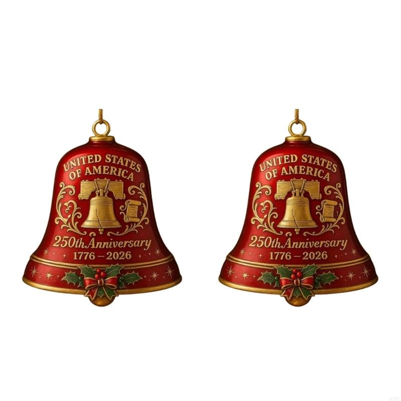 250th Anniversary Ornament For Mantels Window Christmas Tree Decoration