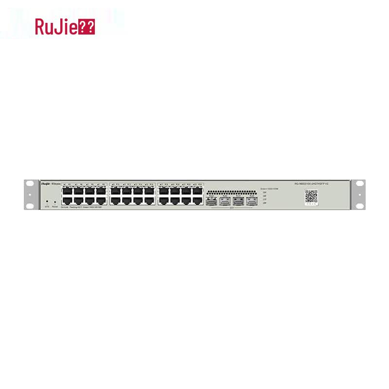 Ruijie RG-NBS3100-24GT4SFP V2 24-Port Gigabit Managed Switch