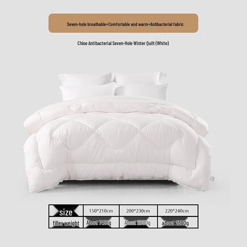 Mercure Home Antibacterial Seven-Hole Fiber Quilt