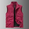 Spring And Autumn Vest Men'S Casual Vest Outdoor Sports Vest Breathable Fashion Large Size Fishing Vest