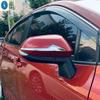 ABS Door Rearview Mirror Anti-rub Guard Stripes Rear Bumper Decor Cover Trim For Toyota Yaris   Car Chrome Accessories