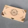 Wood Box Playing Cards Case Packing Poker Bridge Wood Box Poker Card Container