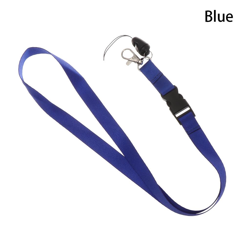 1PC New Printed Fabric Lanyard badge ID Card Holder Neck Strap Clip Mobile Phone Neck Straps Office School Supplies