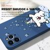 Cute Puppy In A Hat Phone Case for iPhone 15 14 13 12 11 Samsung Galaxy A12 A52 S24 S23 Xiaomi POCO Redmi Soft Square Liquid Silicone Cover Casing